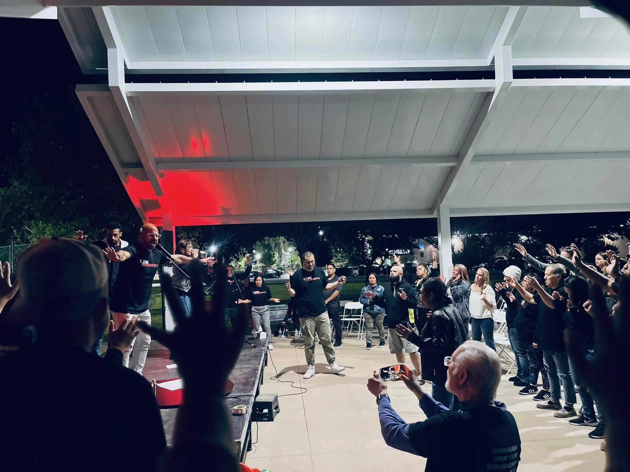 Church community gathering